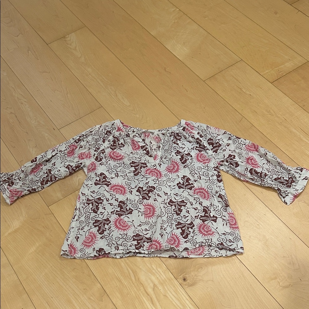 Floral Print Women's Top
